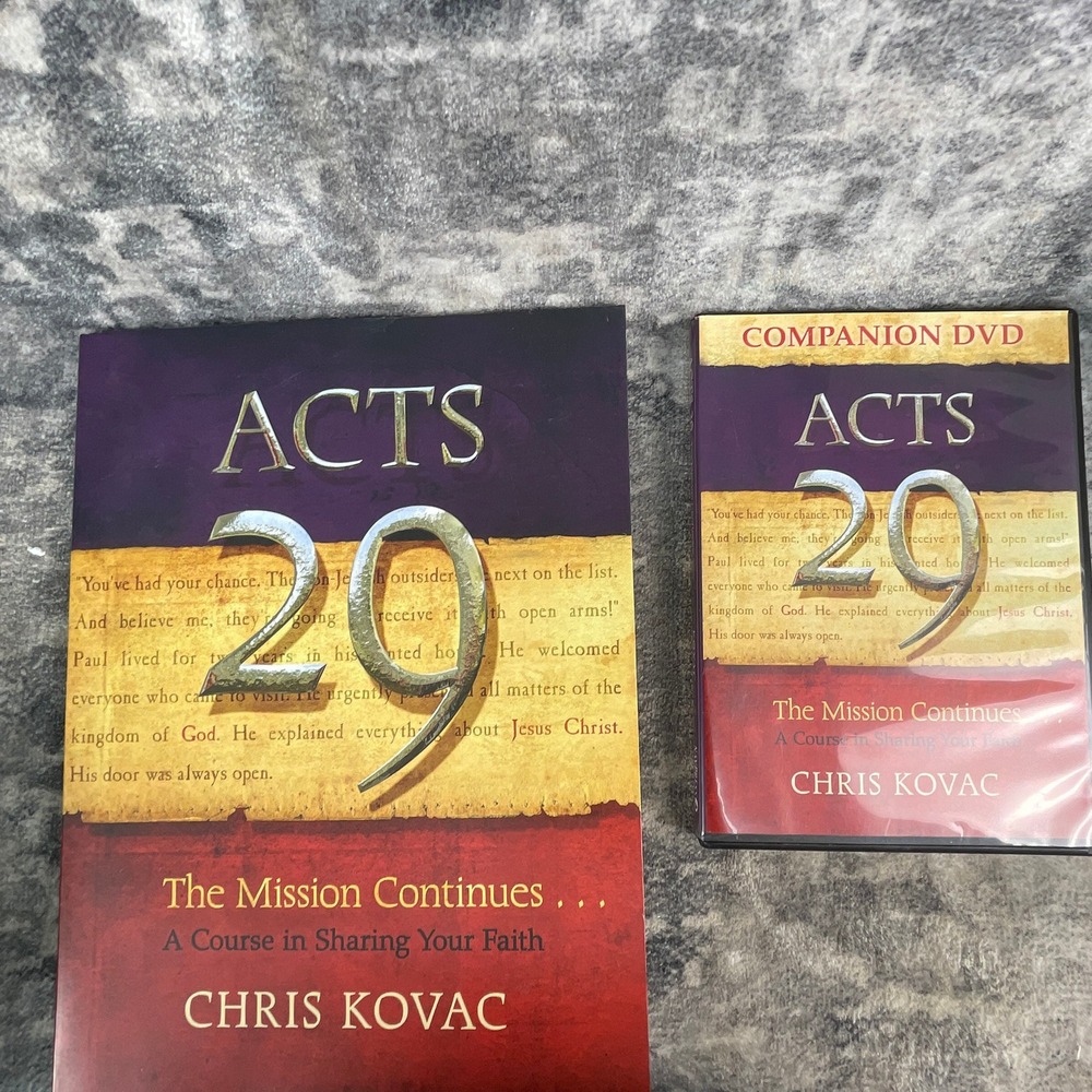 Acts 29 The Mission Continues Chris Kovac Course in Sharing Your Faith DVD Set